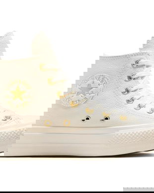 Pantofi sport unisex Converse Chuck Taylor As Lift A12764C, 39, Bej