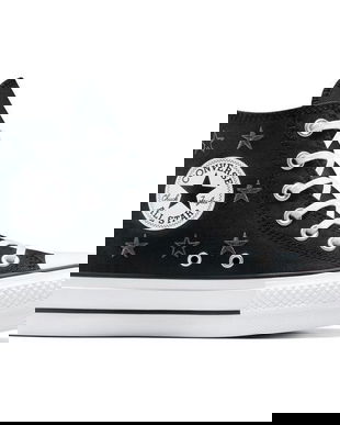 Tenisi unisex Converse Chuck Taylor All Star Lift A15537C, 36, Negru