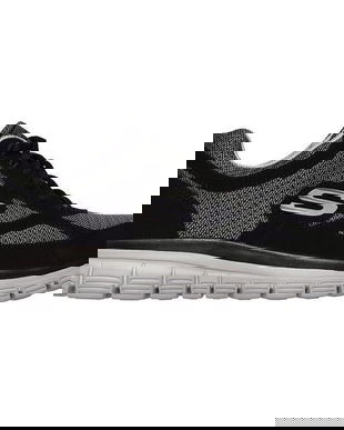 Pantofi sport barbati Skechers Burns- Agoura 52635-BKGY, 42, Negru