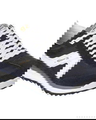 Pantofi sport barbati Skechers Skx 92 - Spective 254220-BKW, 44, Albastru