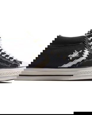 Pantofi sport unisex Converse Star Player 76 A06920C, 37.5, Negru