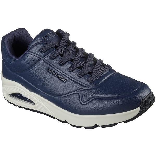 Pantofi sport barbati Skechers Uno - Tailored Air 183007-NVBK, 46, Albastru