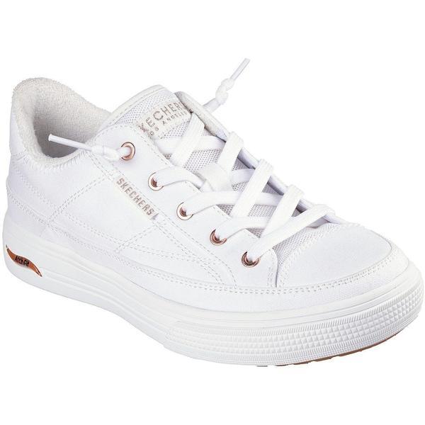 Pantofi sport femei Skechers Arch Fit Arcade-meet Ya There 177190-WHT, 38, Alb