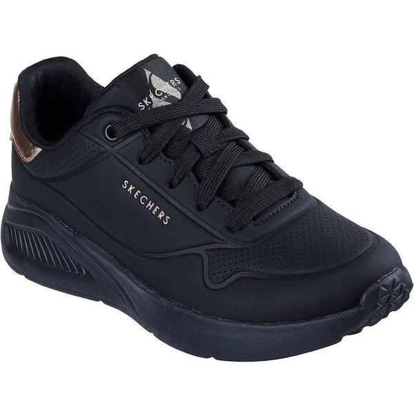 Pantofi sport femei Skechers Uno Lite - Shimmer Along 177291-BBK, 39, Negru