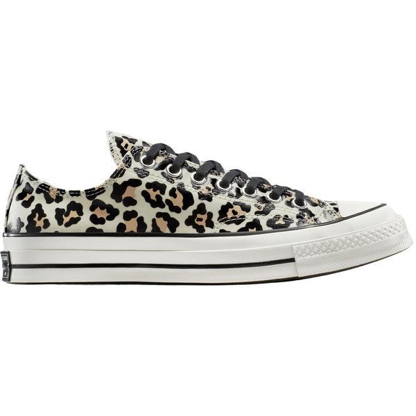 Tenisi unisex Converse Chuck 70 Glow-In-The-Dark Leopard Print A15033C, 36, Verde