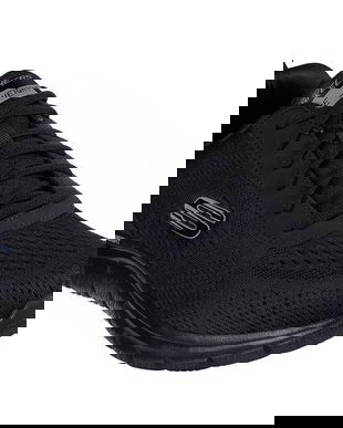 Pantofi sport barbati Skechers Track - Leshur 232758-BBK, 42.5, Negru