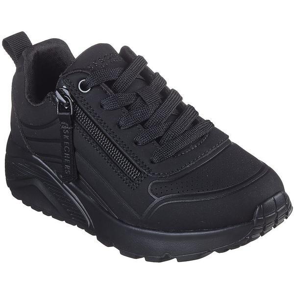 Pantofi sport copii Skechers Uno Lite - Easy Zip 310387L-BBK, 28.5, Negru