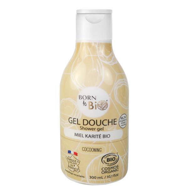 SHORT LIFE - Gel de Dus Bio cu Miere si Unt de Shea - Born to Bio Shower Gel, 300ml