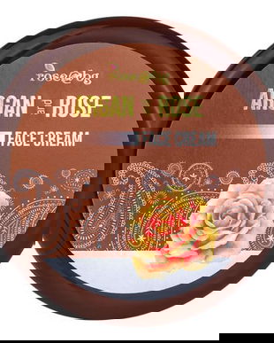 SHORT LIFE - Crema de Fata cu Ulei de Argan si Apa de Trandafiri Argan Rose Face Cream, 150ml