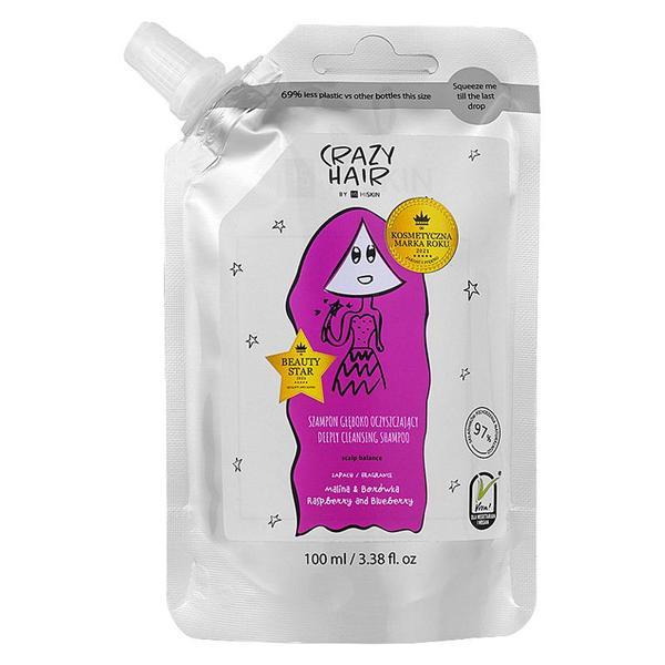 SHORT LIFE - Sampon pentru Curatare Profunda cu Zmeura si Afine CH3 - Deeply Cleansing Shampoo with Rasberry and Blueberry, HiSkin, 100 ml