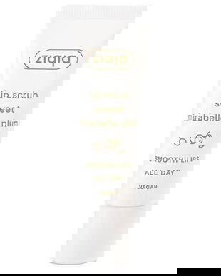 SHORT LIFE - Scrub pentru Buze cu Pruna Dulce - Ziaja Lip Scrub Sweet Mirabelle Plum, 12 ml