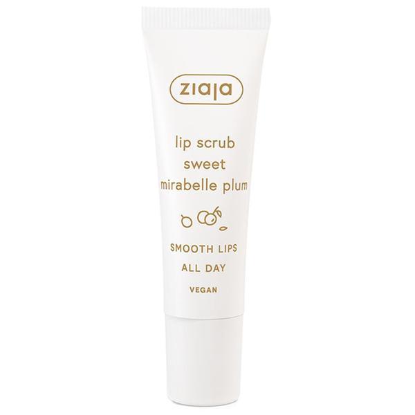SHORT LIFE - Scrub pentru Buze cu Pruna Dulce - Ziaja Lip Scrub Sweet Mirabelle Plum, 12 ml