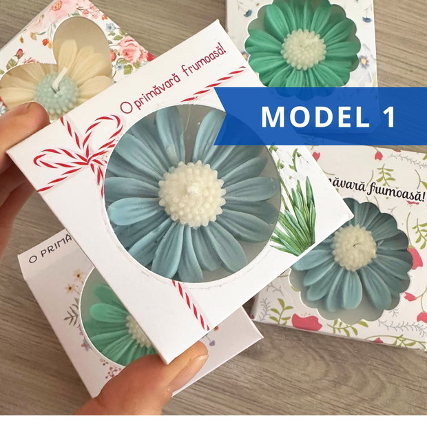 10 Cutiute pentru martisoare margarete