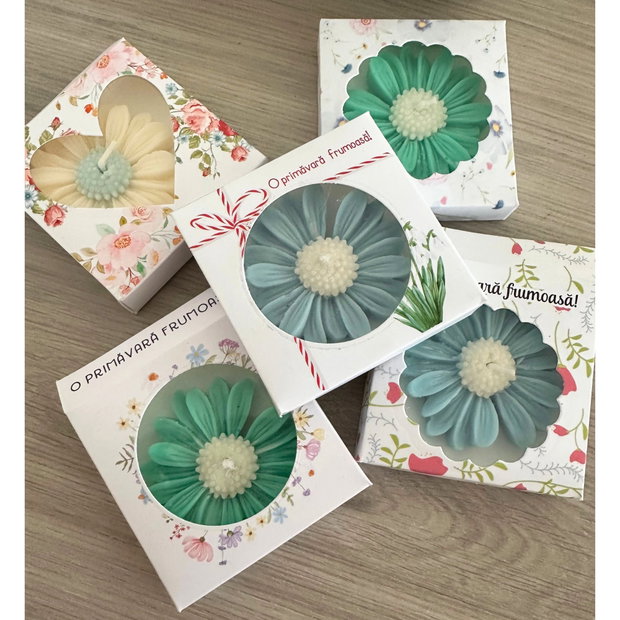 10 Cutiute pentru martisoare margarete