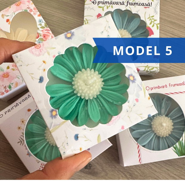10 Cutiute pentru martisoare margarete