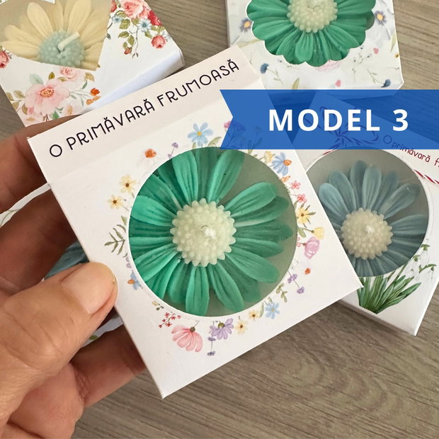 10 Cutiute pentru martisoare margarete