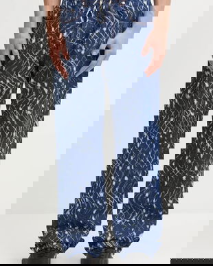 Aries jeans Laser Chain Mail Batten