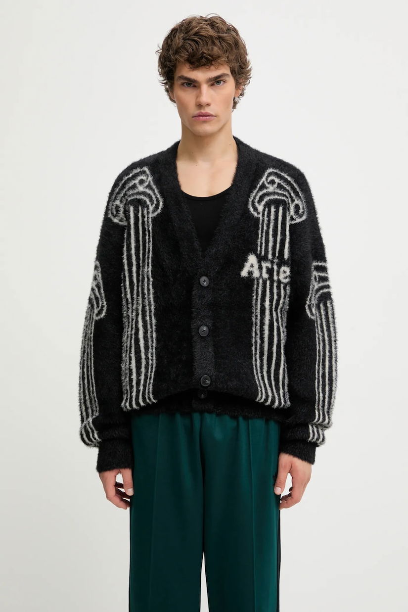 Aries cardigan Oversized Chenille Column