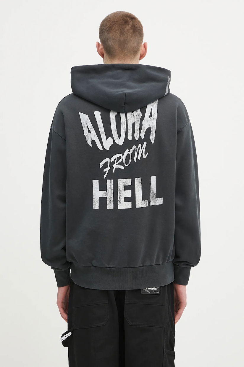 Aries hanorac de bumbac Faded Aloha From Hell Hoodie