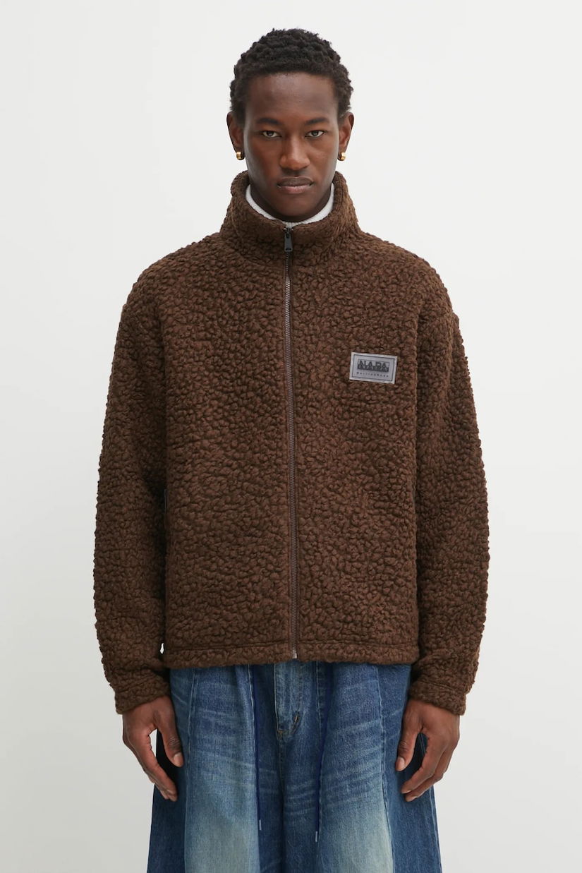 Napapijri hanorac din amestec de lână Napapijri x Martine Rose