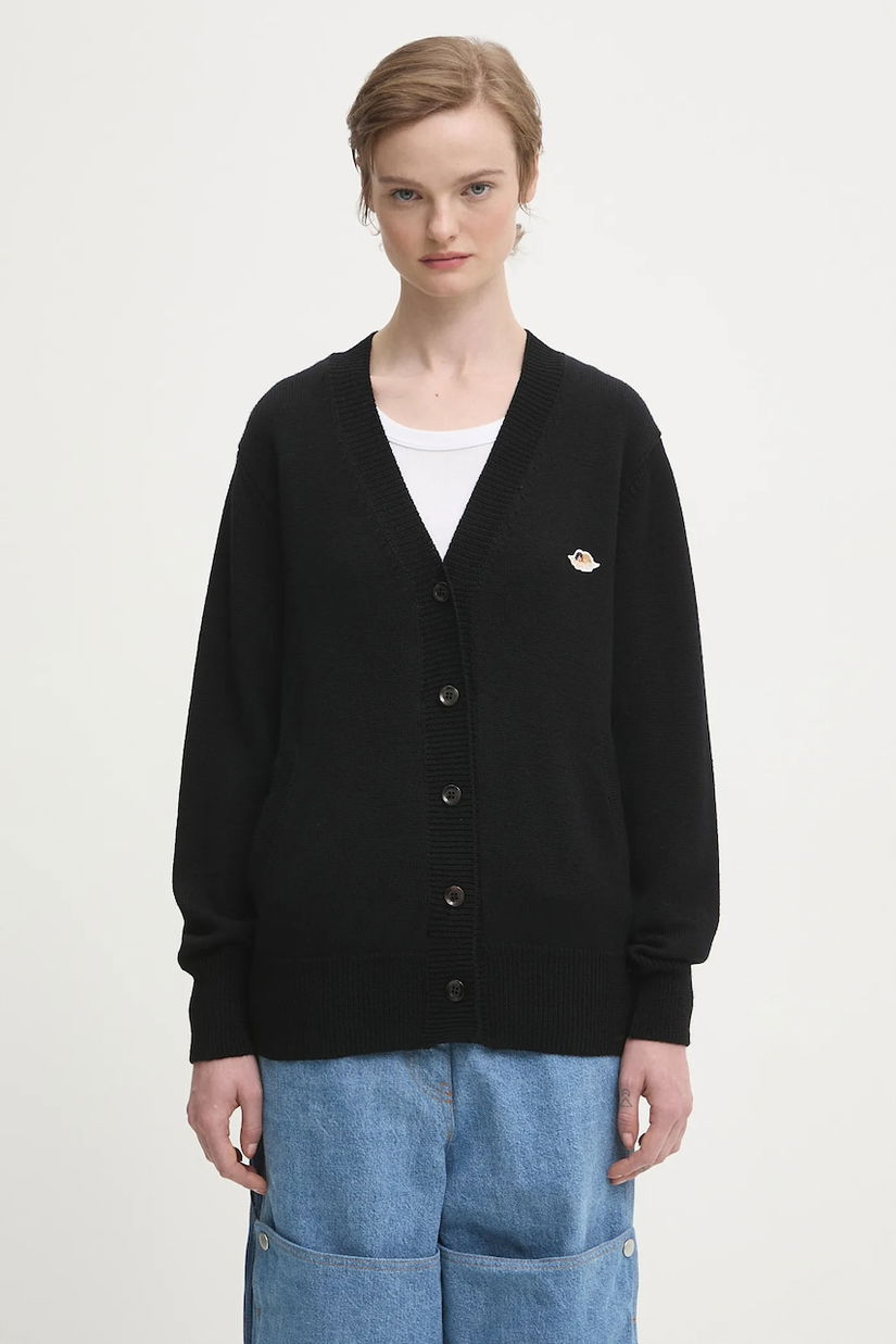 Fiorucci cardigan din lână Angel Patch Merino Wool