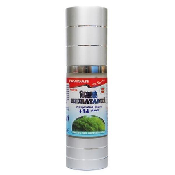 SHORT LIFE - Crema Puternic Hidratanta cu Spirulina Virginia Favisan, 30ml