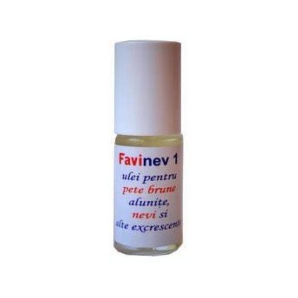 SHORT LIFE - Ulei pentru Pete Brune, Alunite, Nevi si Alte Excrescente Favinev 1 Favisan, 5ml