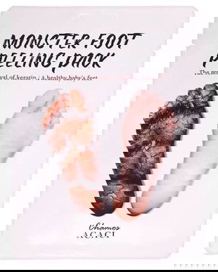 SHORT LIFE - Masca Peeling pentru Picioare - Monster Foot Peeling Pack, Chamos, 1 pachet