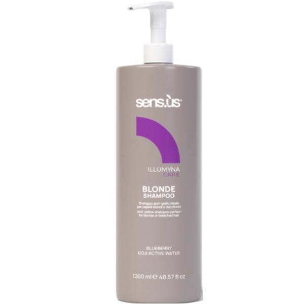 Șampon Pentru Neutralizarea Și Strălucirea Părului Blond Sau Decolorat Sensus Anti-Yellowing Shampoo, 1200 ml