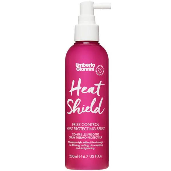 Spray pentru Protectie Termica si Efect Anti-Static - Umberto Giannini Heat Shield Frizz Control Heat Protecting Spray, 200 ml