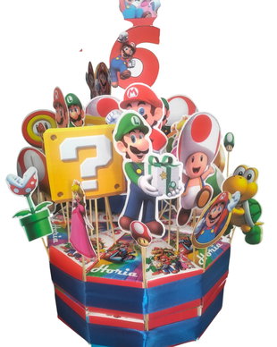Cutie felie de tort Super Mario