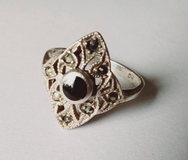 Onix - Marcasite - Filigran