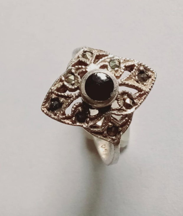 Onix - Marcasite - Filigran