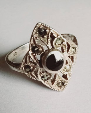 Onix - Marcasite - Filigran