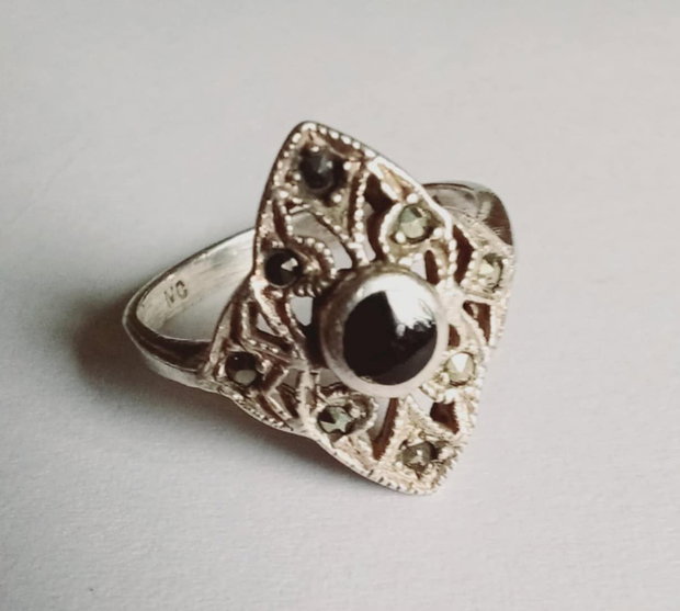 Onix - Marcasite - Filigran