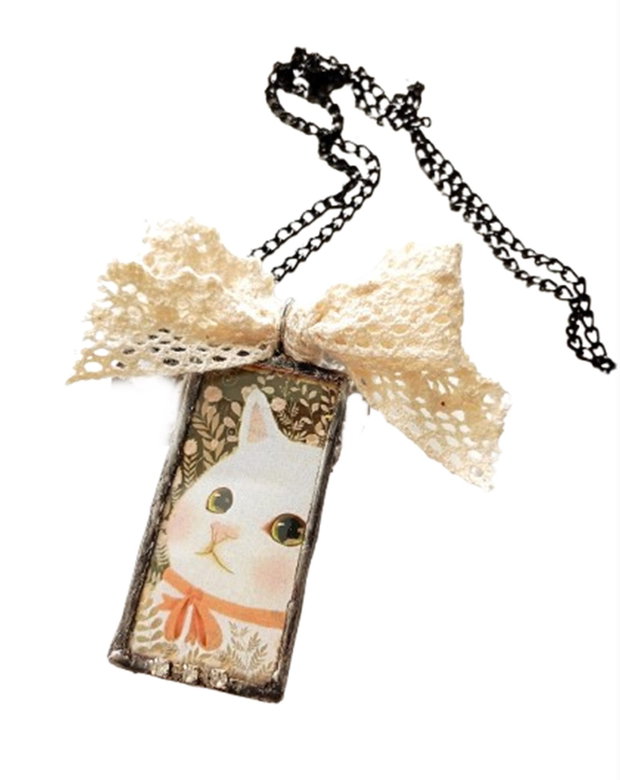 COLIER PERSONALIZAT CU PISICI