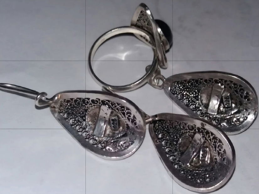 Vânzare Set Argint 925 cu Onix