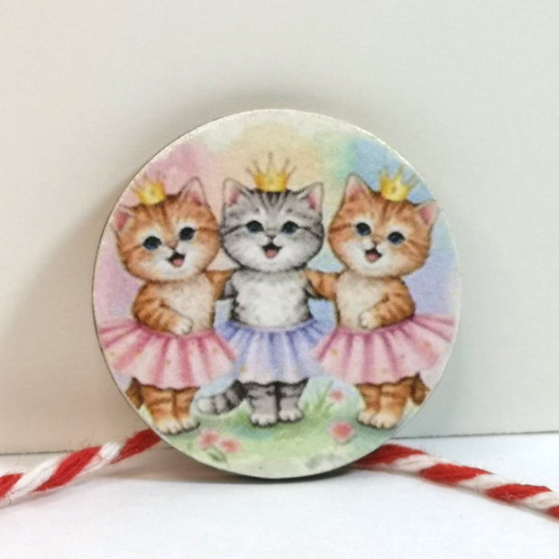 Martisor pentru fetite, cu pisicute