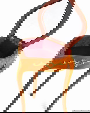 Vitrina bijuterii din lemn masiv furniruit