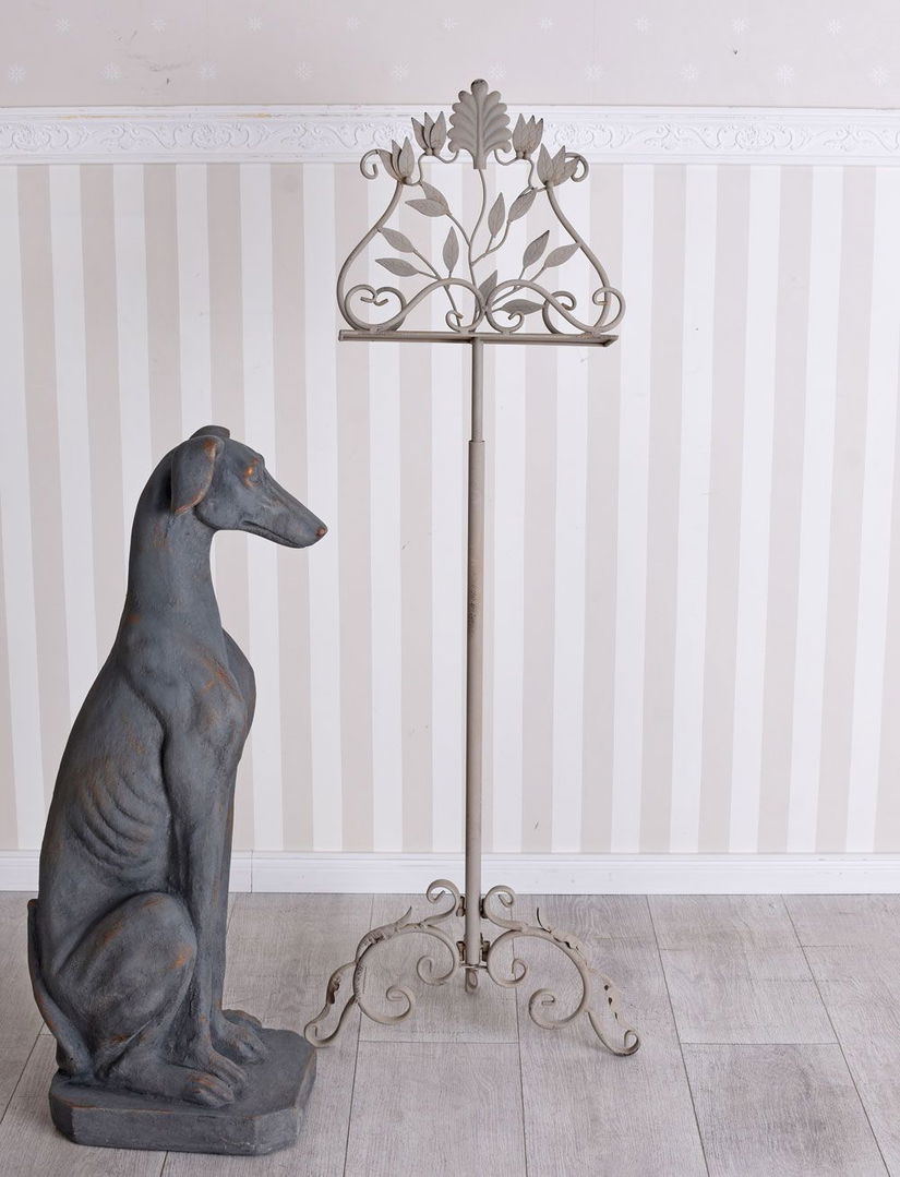 Suport partituri din fier forjat antik brown