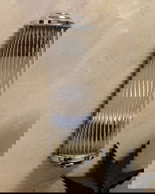 Lampa perete Art Deco argintie