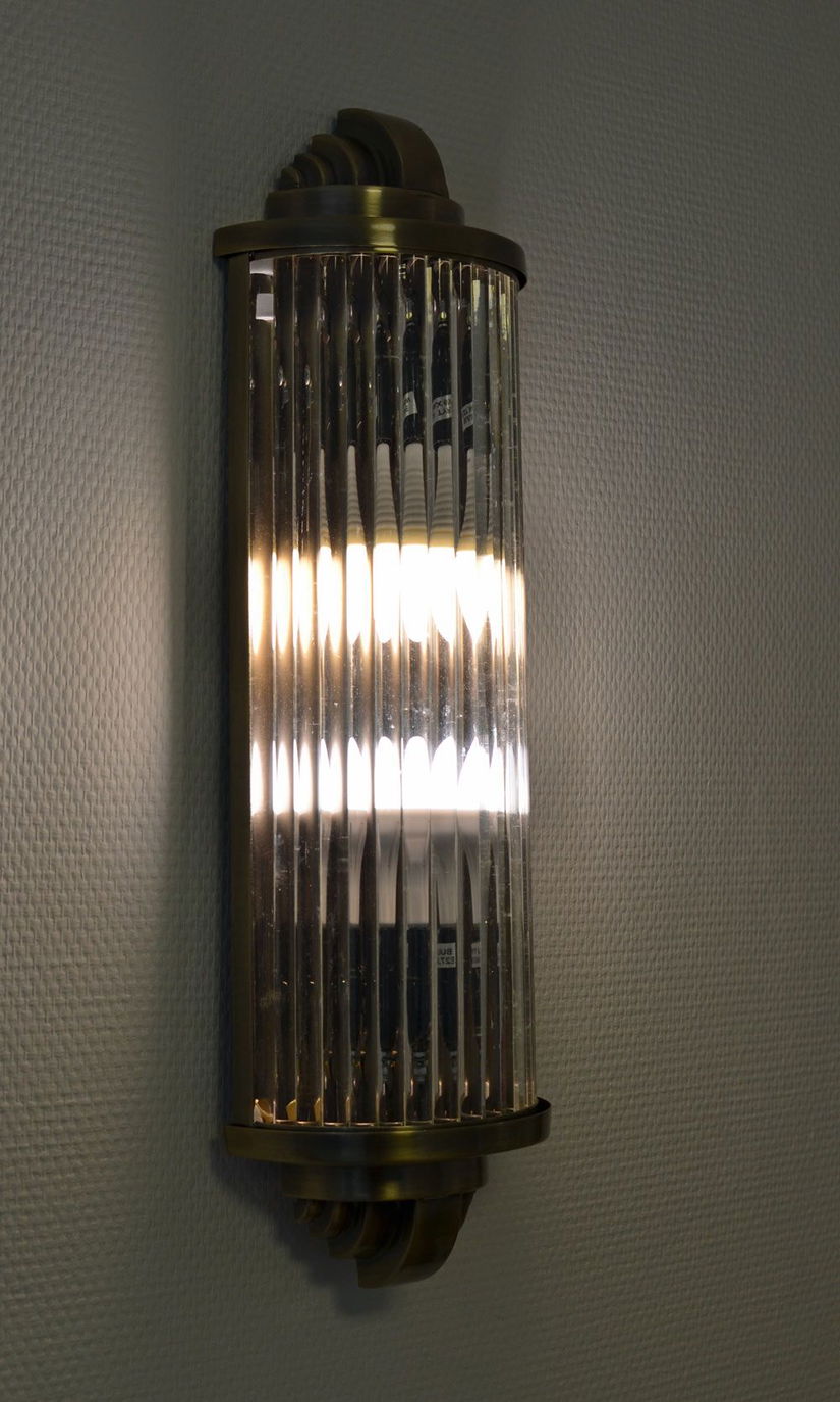 Lampa perete Art Deco bronz