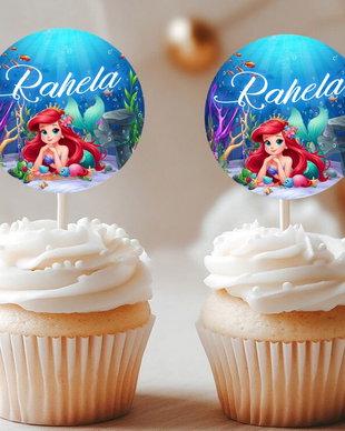 Toppere Ariel Mica sirenă personalizate