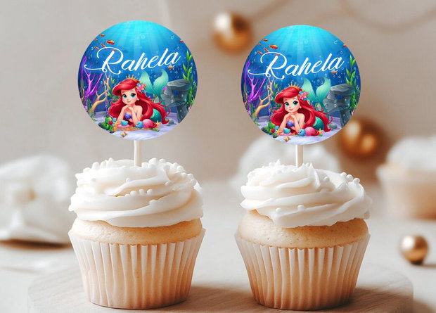 Toppere Ariel Mica sirenă personalizate