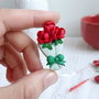Broșă Buchet