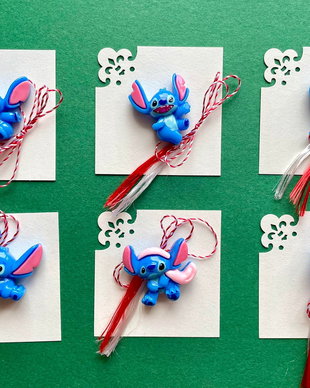 Martisor, brosa Stitch