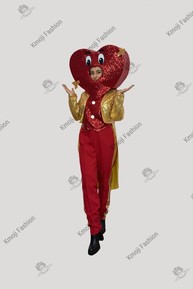 Mascotă Inimă - Valentine's Day Adult