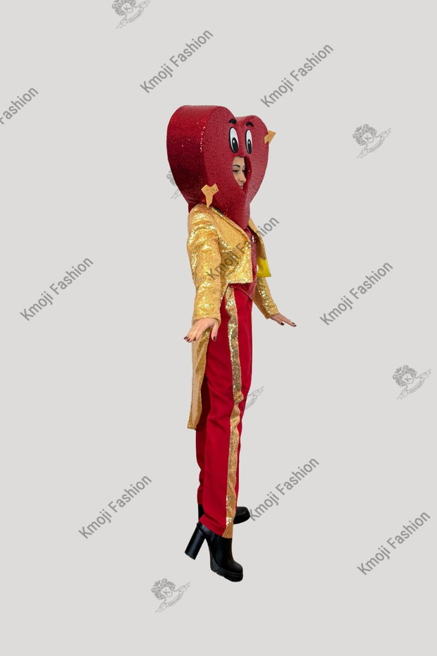 Mascotă Inimă - Valentine's Day Adult