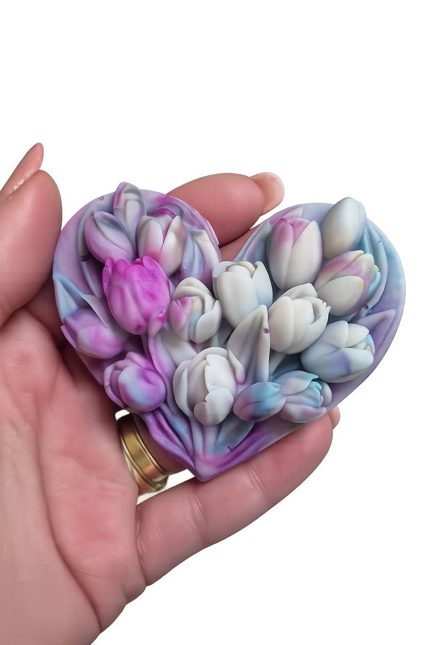 Martisor sapun inimioara