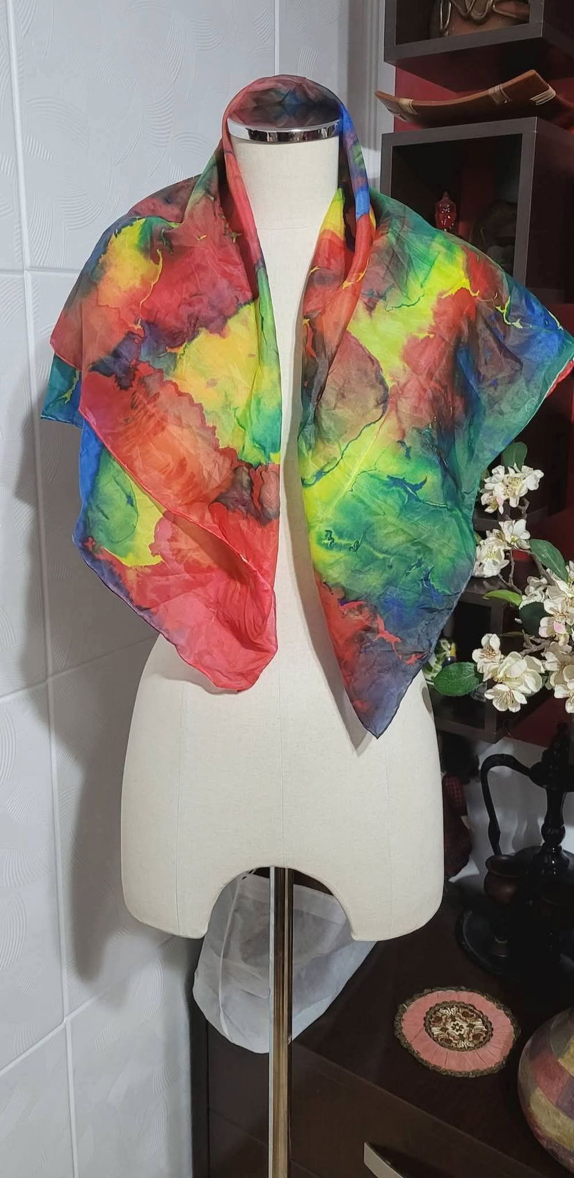 Diverse modele eșarfe mătase cod 3